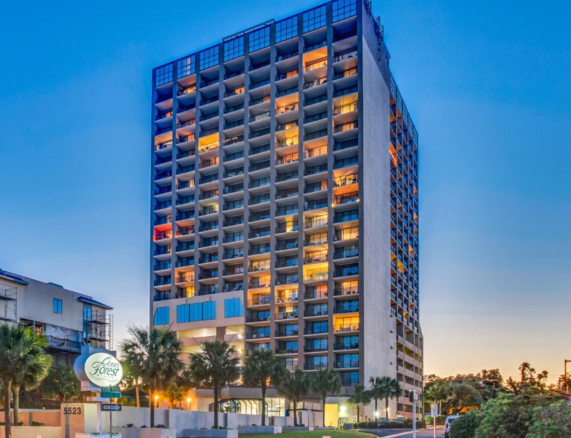 מירטל ביץ' Lively Views From The Balcony At Ocean Forest Plaza מראה חיצוני תמונה