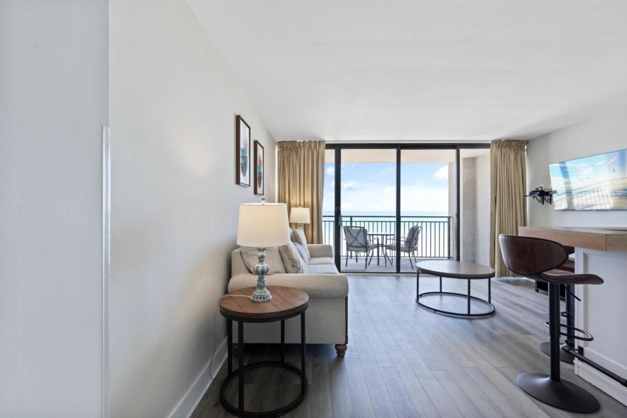 מירטל ביץ' Lively Views From The Balcony At Ocean Forest Plaza מראה חיצוני תמונה