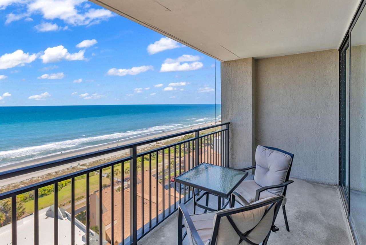מירטל ביץ' Lively Views From The Balcony At Ocean Forest Plaza מראה חיצוני תמונה