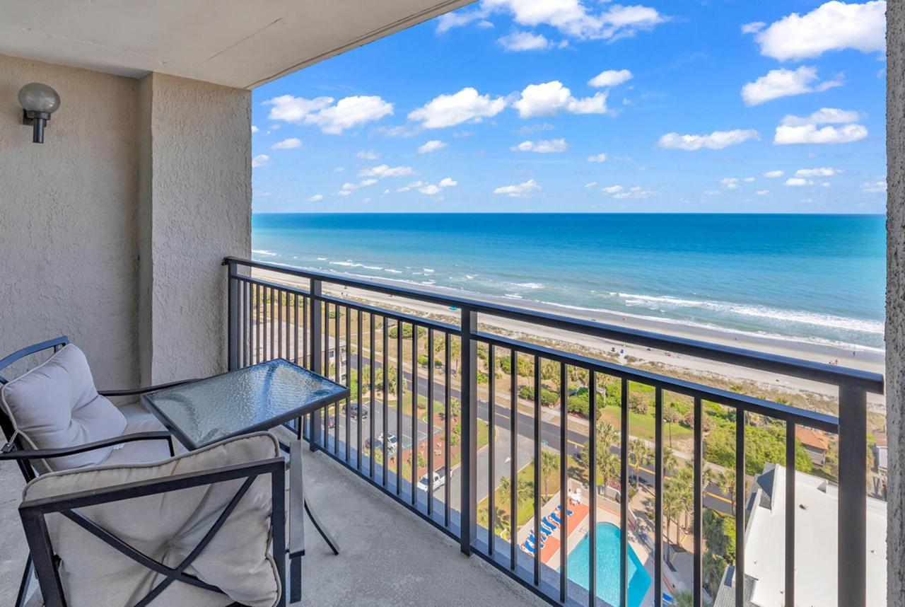 מירטל ביץ' Lively Views From The Balcony At Ocean Forest Plaza מראה חיצוני תמונה